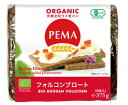 【送料無料】オーサワ　PEMA 有機全粒ライ麦パン(フォルコンブロート)　375g(6枚入)x2セッ ...