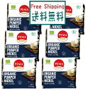 【送料無料】オーサワ PEMA 有機全粒ライ麦パン(プンパーニッケル) 375g(6枚入) x6個セット
