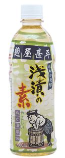 やさしいぬか漬け風味の浅漬けができる ■浅漬けから本格漬けまでできる ■砂糖・動物性原料不使用 ■化学調味料不使用 原材料： 米ぬか糀、米糀、食塩（シママース）、酵母菌、乳酸菌 調理法・使用方法： 小口切りした野菜をビニール袋に入れ、ひたる位に本品を入れ、空気を抜いて封をして、軽くもむ。冷蔵庫に入れ漬け込む。軽く絞って出来上がり。