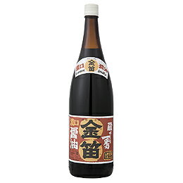 創健社 笛木醤油 金笛醤油(濃口) 1.8リットル