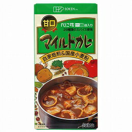 【送料無料(メール便)】創健社 マイルド カレー (甘口) 115g
