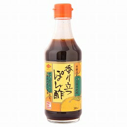 本醸造丸大豆醤油をベースにゆず、だいだい、すだちの3種類の果汁をベストバランスで使用した、味・香りの豊かなぽん酢です。鍋物にはもちろん、和え物の味付け・ドレッシングなどにも。一般的なぽん酢（自社のレギュラーぽん酢）より、果汁の香りや酸味をやや強めに仕上げました。 原材料： しょうゆ：小麦・大豆を含む（国内製造）、醸造酢、砂糖、柑橘果汁（ゆず、だいだい、すだち）、みりん、魚貝エキス、こんぶエキス、酵母エキス、かつおエキス