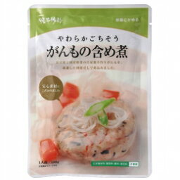 【送料無料】創健社　味千汐路　やわらかごちそう　がんもの含め煮　100g　x2個セット