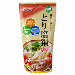 創健社　【冬季節品】マルサンアイ　野菜がおいしいとり塩鍋スープ　600gのサムネイル