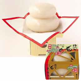 【おせち・お正月】奥出雲仁多杵つき鏡餅(型入) 500g【常温】創健社