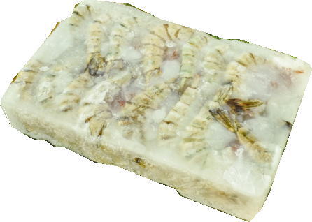 【BlackFridayセール・ポイント10倍】【朝市場直行】エビ　無頭殻付きブラックタイガー（8-12）（入り数32-48尾）インドネシアほか 1800g位【冷凍】2835(4)