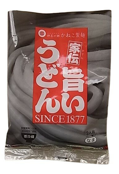 金子製麺 家伝旨いうどん(2人前)240g x2個セット【冷蔵】