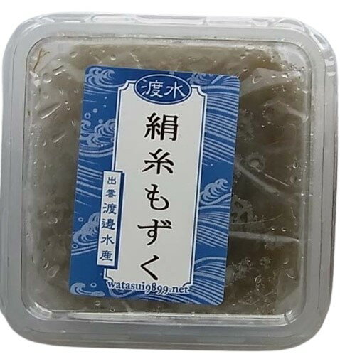 渡邊水産 絹糸もずく(タレなし) 300g(100g×3) x2個セット【冷凍】