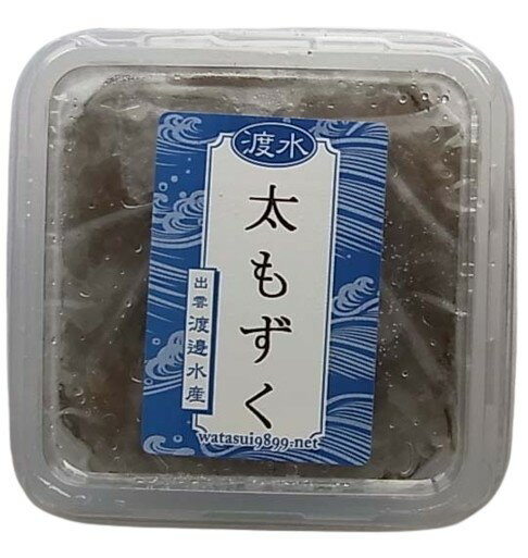 渡邊水産 宮古島の太もずく(タレなし) 330g(110g×3) x2個セット【冷凍】