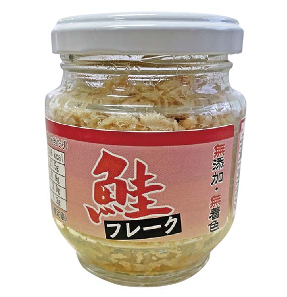 三陸水産 鮭フレーク(ビン)90g x2個セット【冷蔵】
