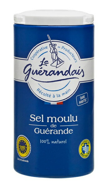 ゲランドの塩　細粒塩（容器入）125gx4 セット