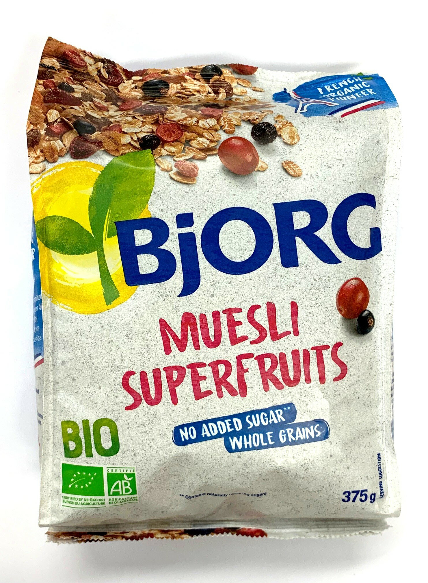 ビオルグ 有機ミューズリー ベリーミックス 375g x2個セット