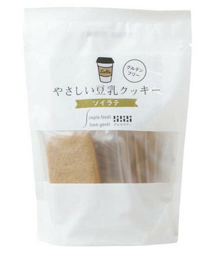げんきタウン やさしい豆乳クッキー・ソイラテ 7枚x4 セット