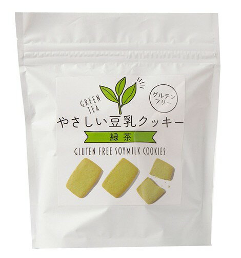 げんきタウン やさしい豆乳クッキー・緑茶 7枚x4 セット