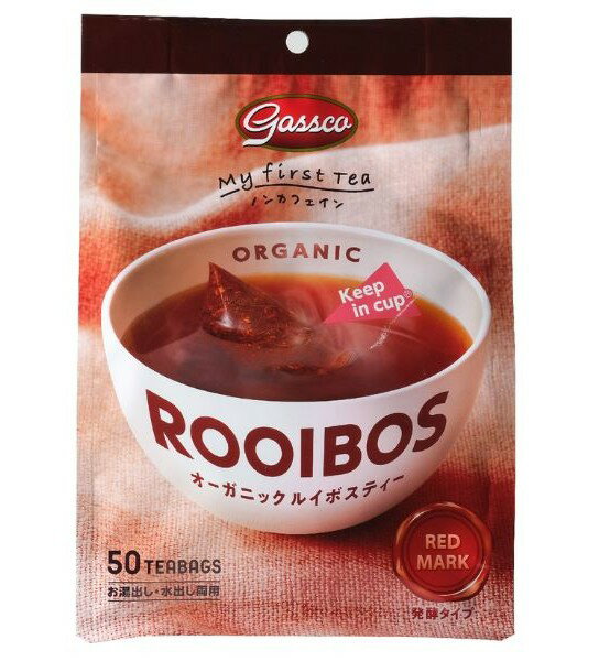 ガスコ　オーガニックルイボスティー TB　90g（1.8g×50包）　x2個セット