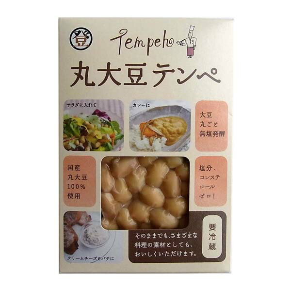 登喜和・丸大豆テンペ 100g x2個セット【冷蔵】