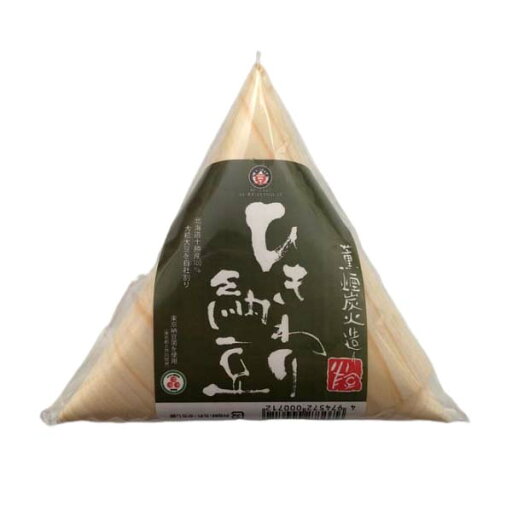登喜和食品 ひき割り納豆「経木」大粒 80g x2個セット【冷蔵】 登喜和食品 ひき割り納豆「経木」大粒 80g x2個セット【冷蔵】