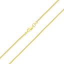 Bling Jewelry 女性用のスレンダーな3mmバリスタイル14kゴールドメッキスターリングシルバーキャビアコレアナポップコーンチェーンネックレス、16インチ