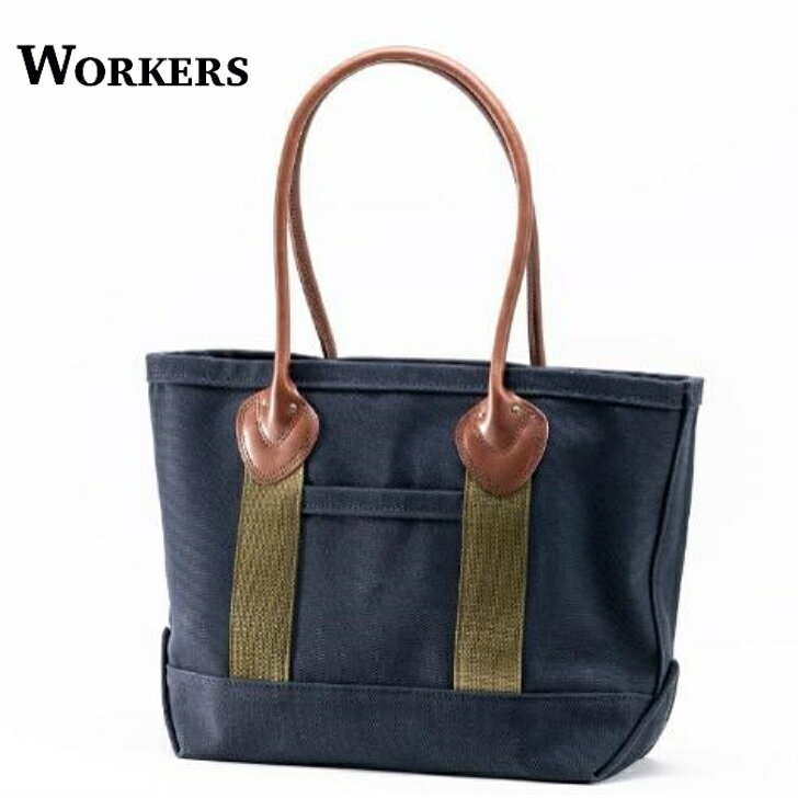Rakuten - 【ワーカーズ】 レザー ハンドル トート バッグ ミディアム WORKERS Leather Handle Tote Medium