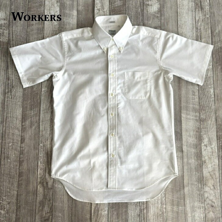  モディファイド ショート スリーブ ボタンダウン オックスフォード ホワイト Modified Short Sleeve BD, OX, White NASA トラッド アイビー