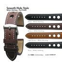 yzSmooth Hole StyleE18mm 20mm 22mm 24mmEWhite Stitching Flat Profile Italian Calf Leather and Stainless Satin Silver Buckle / rv xg oh Xgbv C^AJ[tU[ ^ ubN uE CguE lCr[