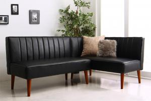 【24日12時〜★P5倍&最大1500円クーポン】モダンデザインレザーソファ リビングダイニングセット 2点セット(2Pソファ1脚+アームソファ1脚) 右アーム