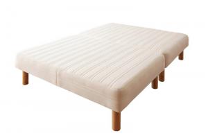 Rakuten - 新・国産ポケットコイルマットレスベッド マットレスベッド 分割タイプ シングル 脚15cm