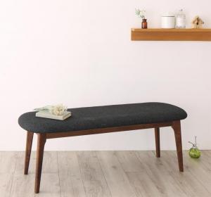 Rakuten - ベンチ 北欧スタイル ダイニング ベンチ単品 ブラウン 2P 組立設置付