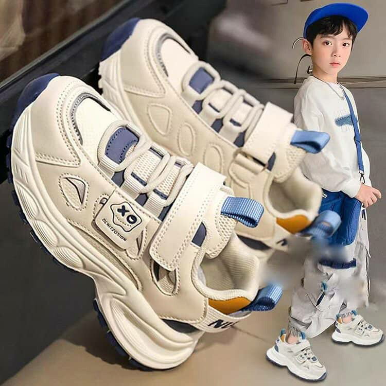 ローカット スポーツ キッズスニーカー スニーカー 男の子 女の子 通学靴 キッズ 春秋冬 キッズシューズ ジュニア シューズ 通学 軽量 スニーカー おしゃれ 運動会 学校 カジュアル 小学生 子供靴 — vista 2
