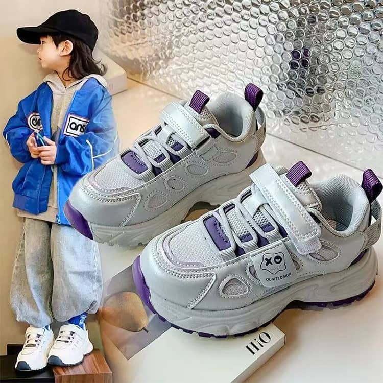 ローカット スポーツ キッズスニーカー スニーカー 男の子 女の子 通学靴 キッズ 春秋冬 キッズシューズ ジュニア シューズ 通学 軽量 スニーカー おしゃれ 運動会 学校 カジュアル 小学生 子供靴 — vista 3