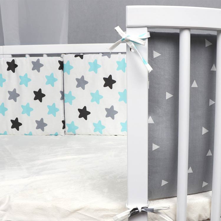 サイドカード 130×30cm ベビーベッドクッション 保護 ベビーベッドガード ベビーベ...