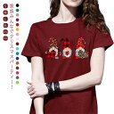 サンタ レディース クリスマス 可愛い サンタ柄 演奏会 男女兼用 半袖 トップス Tシャツ 忘年会 コスプレ コスチューム クリスマス 衣装 メンズ クリスマス サンタクロース おもしろ シャツ パーティー 仮装