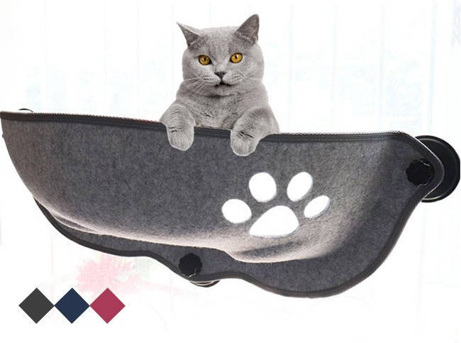 猫窓 ハンモック モック ペットグッズ 猫用品 吸盤タイプ 窓 猫 ベッド 日向ぼっこ 室内用 猫はんもっく窓用 ネコ ねこハンモック