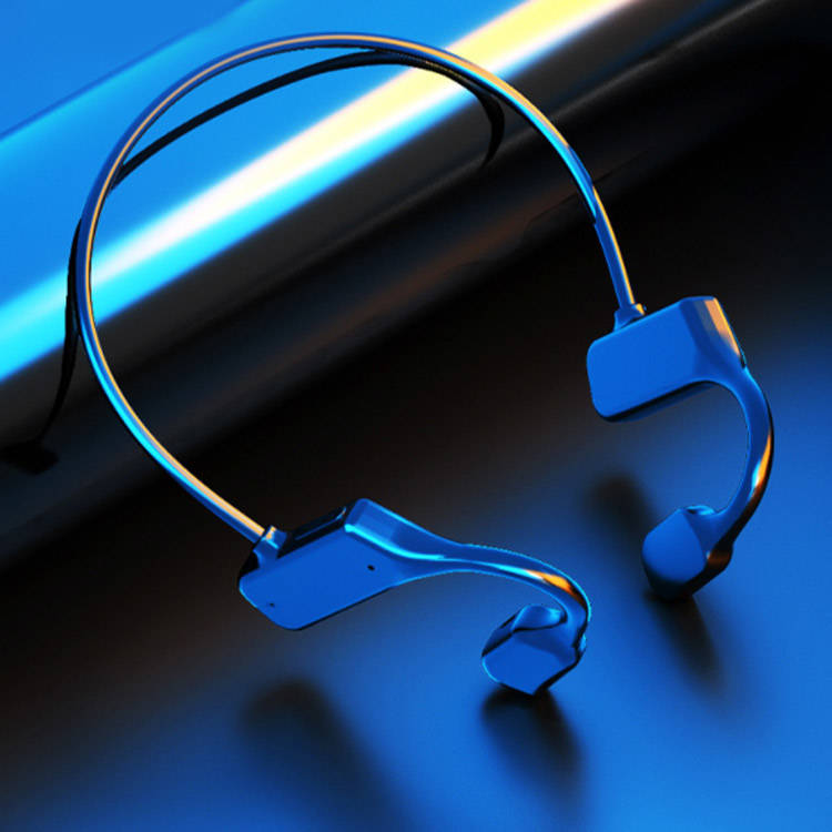 送料無料 ワイヤレスイヤホン Bluetooth 5.1 骨伝導ヘッドホン 耳掛け式 ブルートゥースイヤホン ノイズキャンセル 超軽量 音を遮らず安全 長時間音楽再生 防水 防汗 iPhone/Android blissful-10001731 プチギフト雑貨店 BLISSFUL サンプル画像2