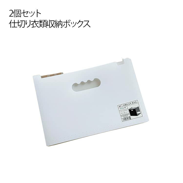 樂天商城 - 衣類収納ボックス 押し入れ収納 整理 収納グッズ 2個セット クローゼット 大容量 仕切り Tシャツ パンツ 整頓 仕切り 便利 ケース 自立 衣類収納 下着収納