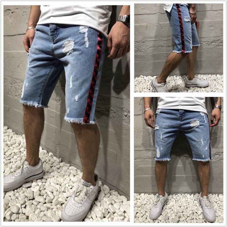 樂天商城 - 短パン 5分丈 ショートパンツ デニムパンツ デニムパンツ ジーンズ 夏 半ズボン
