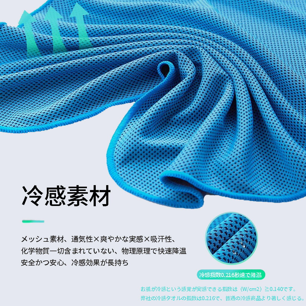 【21日迄】最大20倍 クールタオル 3枚セット ひんやりタオル 冷却タオル キッズ 暑さ対策 ネッククーラ..