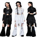 スカートセット 黒 白 女の子 ダンス衣装 レッグウォーマー キッズダンス セットアップ JAZZ ジャズ hiphop 可愛い ダンス衣装 子供服 ガールズ おしゃれ チアガール 演出 舞台服 ダンス発表会