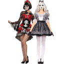 【20倍ポイント祭】期間限定!送料無料 クリスマス ハロウィン衣装 コスプレ仮装 コスチューム 衣装 2タイプ ワンピース チェック レース チュール レディー...