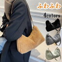 【20倍ポイント祭】期間限定!ファーバッグ レディース ショルダーバッグ エコファー トートバッグ ショルダー スマホバッグ 秋冬 斜め掛け ふわふわ もこもこ...