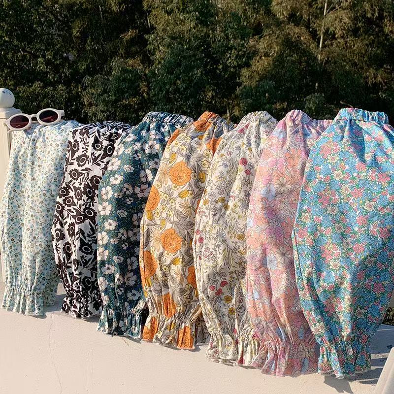 【スーパーSALE 50%OFF】2025 夏 虫除け 服 キッズ 女の子子供服 子ども服 韓国 韓国ファッション ロングパンツ 90 100 110 120 130 140150 長ズボン 薄手 蚊 防ぐ サルエルパンツ カラフル おしゃれ 可愛い ボトムス カジュアルパ