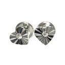 【BLITZ】 カフス カフスボタン オシャレ シャツ ハートデザイン カフリンクス メンズ アクセサリー 紳士用 ビジネス 結婚式 フォーマル パーティー お...