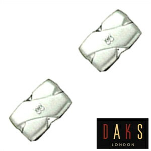 DAKS LONDON カフスボタン ダックス カフス メンズ アクセサリー メンズ DC7028 彼氏 誕生日 プレゼント ギフト ブランド フォーマル 就職祝い 結婚式 面接