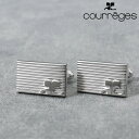 Andre Courreges アンドレ クレージュ カフス カフスボタン シルバー メンズ カフリンクス CUFFS CUFFLINKS ブランド スーツ お...