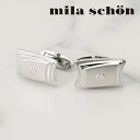 カフスボタン ミラショーン Mila Schon カフス カフリンクス メンズ 紳士用 アクセサリー ビジネス フォーマル MSC12312 結婚式 誕生日 就職祝い 男性 ビジネス おしゃれ 送料無料 彼氏 誕生日 プレゼント ギフト 就活 ネクタイピン ブランド フォーマル