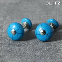 BLITZ カフス カフスボタン ターコイズ シルバー メンズ カフリンクス CUFFS CUFFLINKS スーツ おしゃれ 紳士 [ シンプル ビジネス 仕...