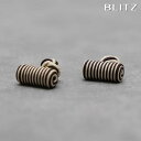 BLITZ カフス カフスボタン ラバー ゴム 紐 ブラック オフホワイト 俵型 メンズ カフリンクス CUFFS CUFFLINKS スーツ おしゃれ 紳士 ...