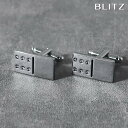 BLITZ カフス カフスボタン シルバー さいころ 6 メンズ カフリンクス CUFFS CUFFLINKS スーツ おしゃれ 紳士 [ シンプル ビジネス ...