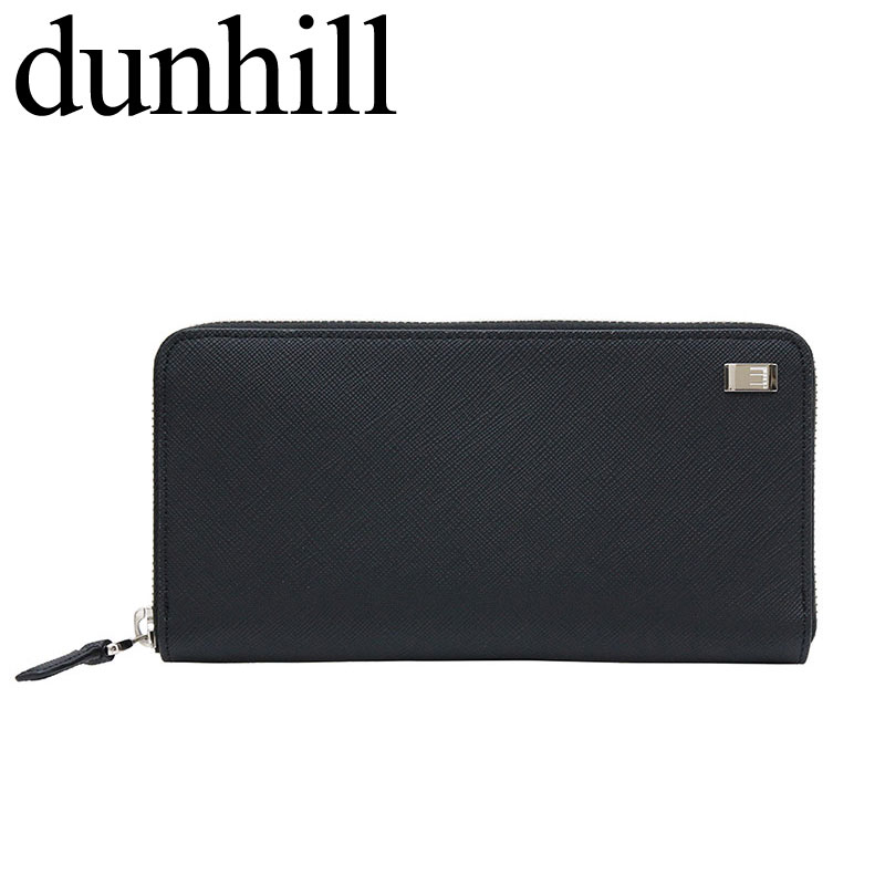 【Dunhill】 ラウンドファスナ− 長財布 ダンヒル 革小物 プレイン Plain メンズ ラウンドファスナ− 長財布 ブラック 23F2P15PS001R 人気 おすすめ おしゃれ ブランド プレゼント ギフト 卒業式