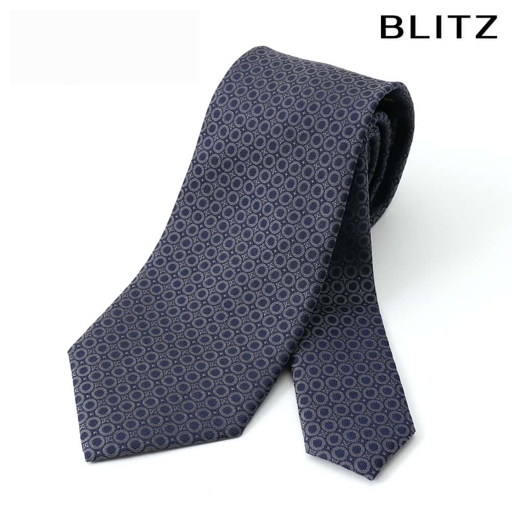 【BLITZ】 ネクタイ シルク 100％ 日本